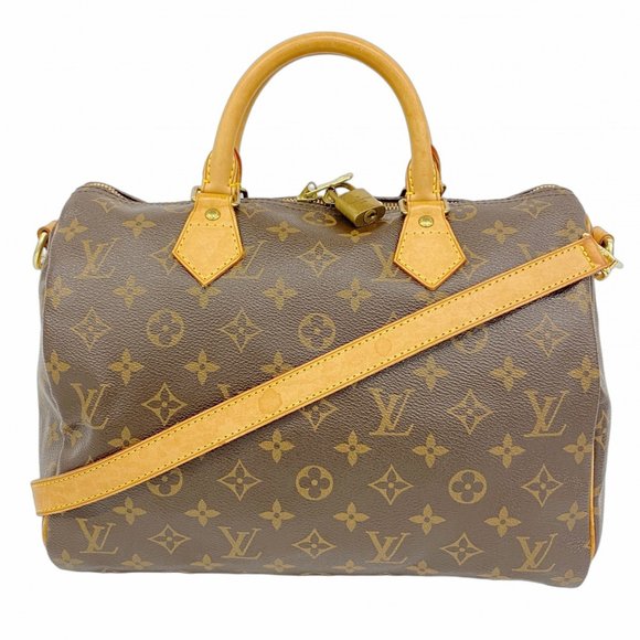 Louis Vuitton Monogram Speedy Bandouliere 30 Handbag M46980 Brown Women's P11... - Picture 1 of 11